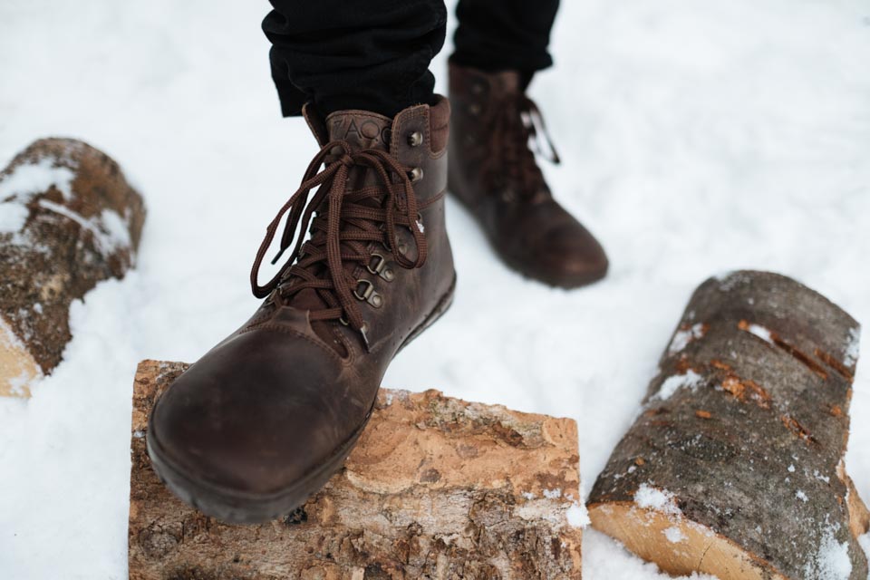 Barefoot pohorky Zaqq Expeq Brown 4